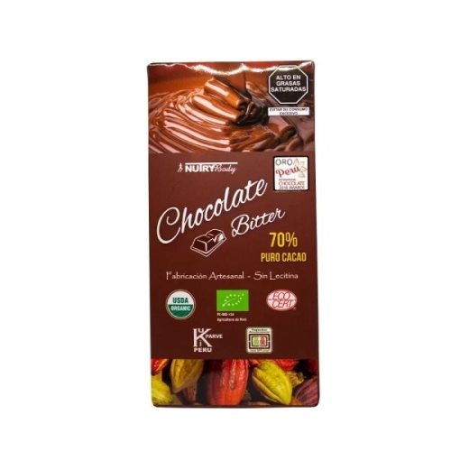 K'umara Market: Chocolate Orgánico 100gr Nutrybody